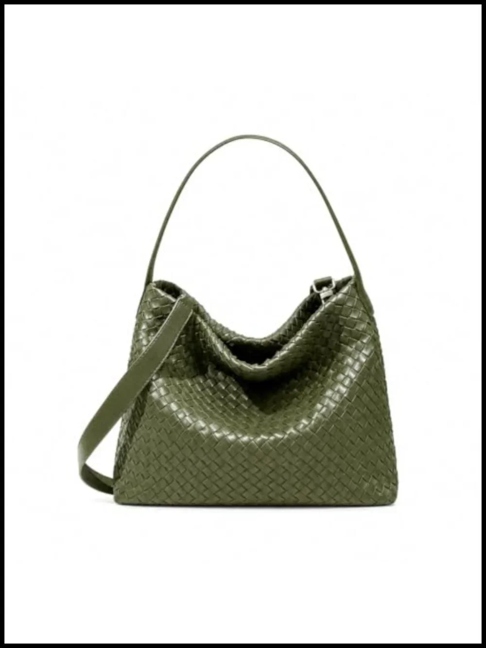 Braided Suede Tote Bag Woven Hobo Shoulder Bag for Work Travel